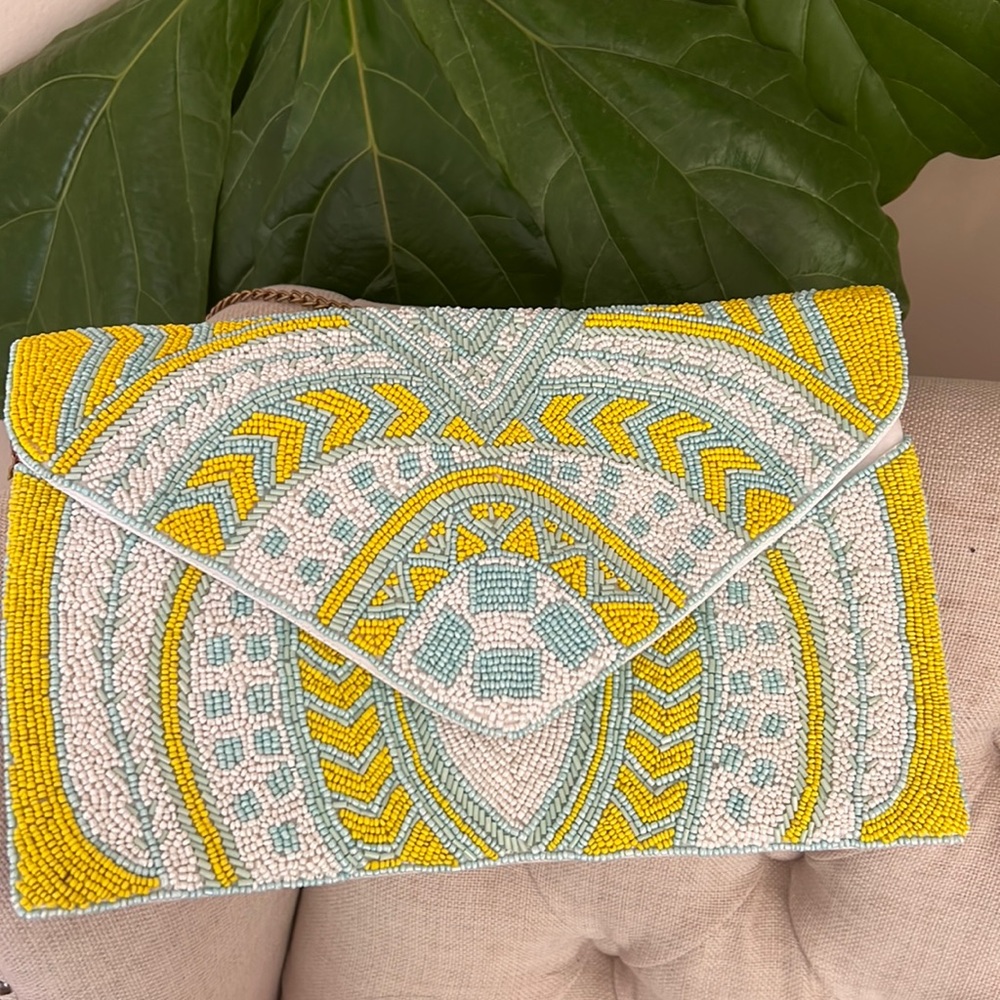 Beaded handbag/clutch